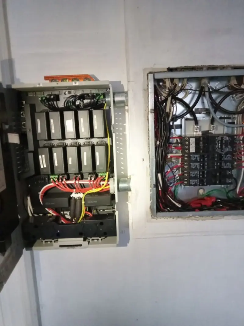 Electrical panel upgrade completed for Carbon Monoxide Detector Installation in Union